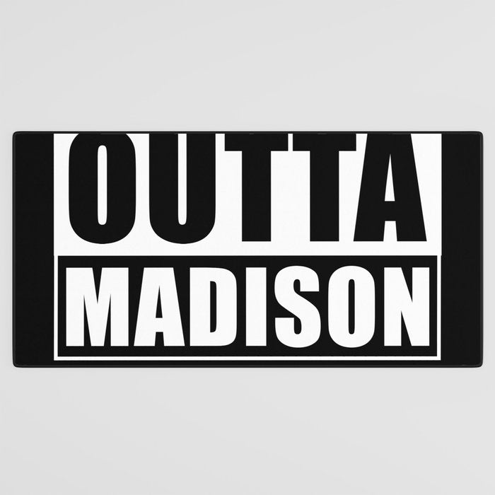 Straight Outta Madison Desk Mat Gallery Image 3