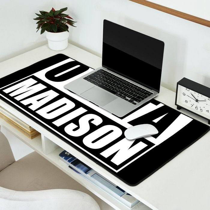 Straight Outta Madison Desk Mat Gallery Image 2