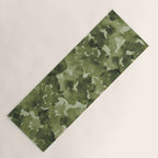 Rippled Floral Yoga Mat Gallery Image 1