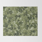 Rippled Floral Throw Blanket Gallery Image 2