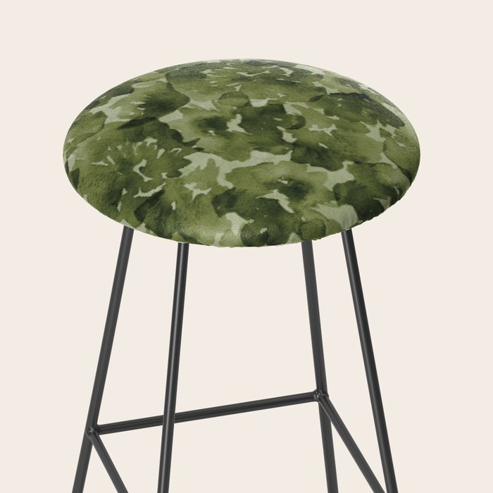 Rippled Floral Stool Gallery Image 2