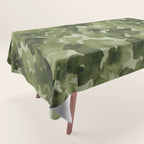 Rippled Floral Tablecloth Gallery Image 1