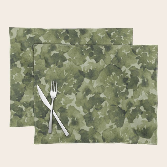 Rippled Floral Placemat Gallery Image 1