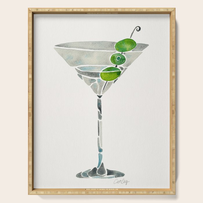 Dirty Martini Serving Tray Gallery Image 1