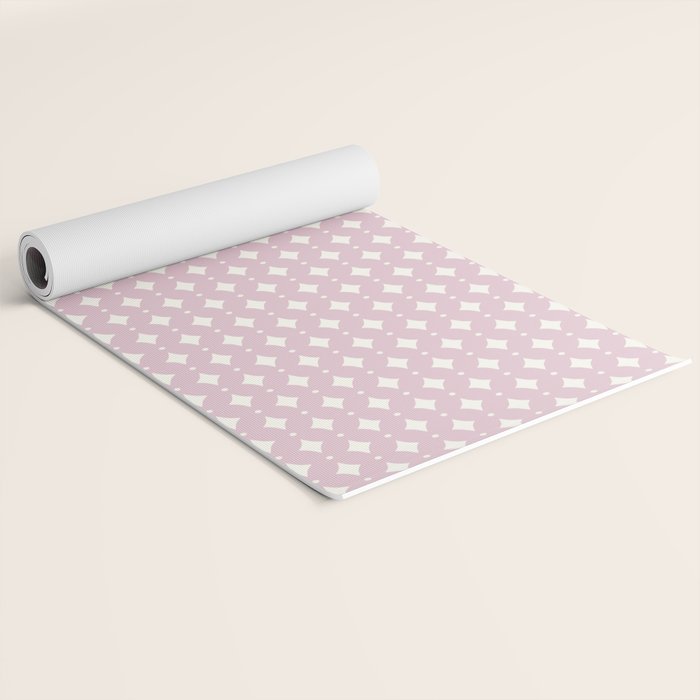 Vintage Stars XII Blush Pink Yoga Mat Gallery Image 2