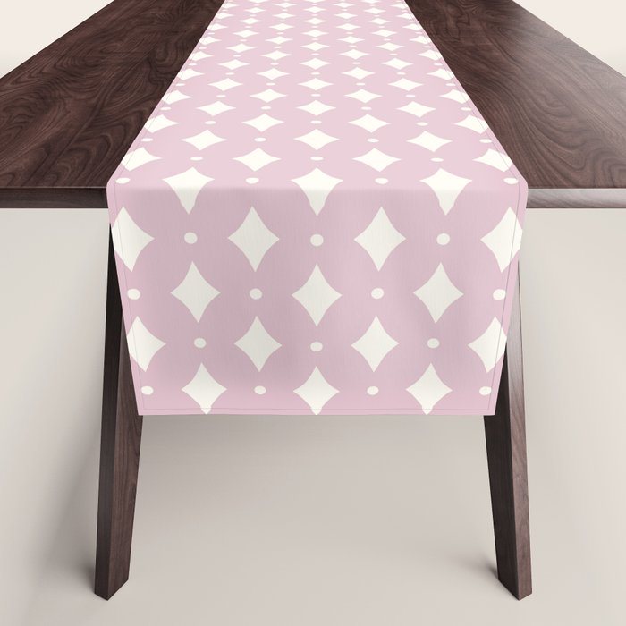 Vintage Stars XII Blush Pink Table Runner Gallery Image 1