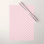 Vintage Stars XII Blush Pink Wrapping Paper Gallery Image 1