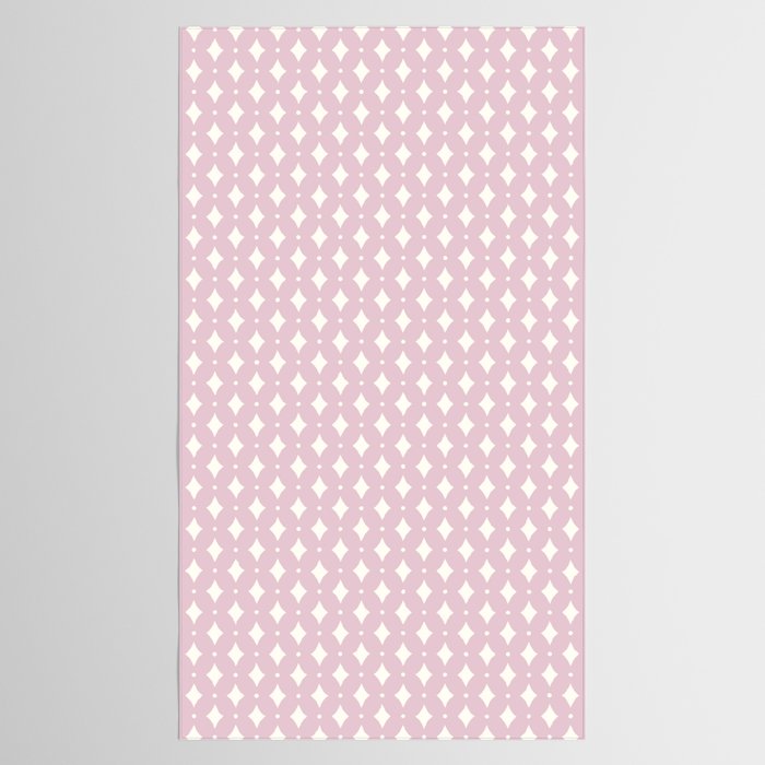 Vintage Stars XII Blush Pink Tablecloth Gallery Image 2