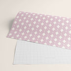 Vintage Stars XII Blush Pink Wrapping Paper Gallery Image 2