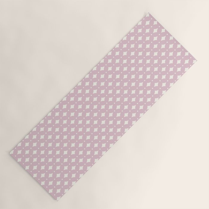 Vintage Stars XII Blush Pink Yoga Mat Gallery Image 1