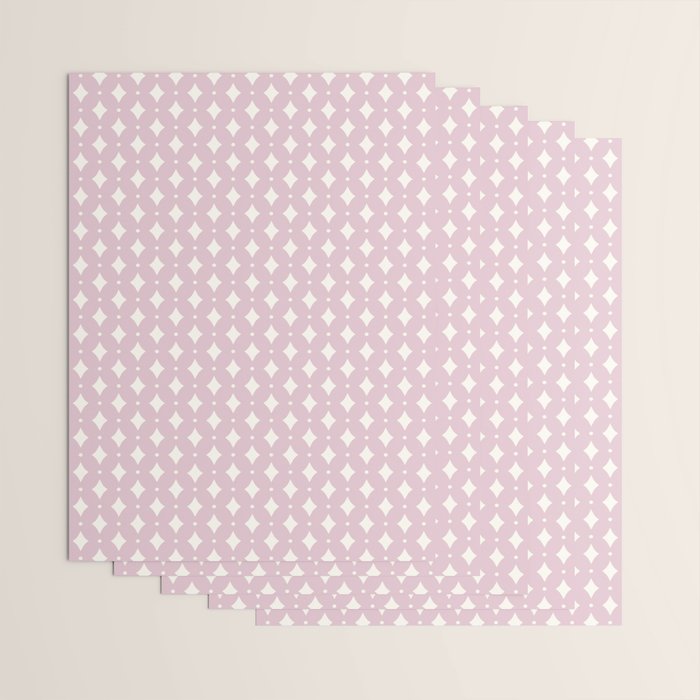 Vintage Stars XII Blush Pink Wrapping Paper Gallery Image 3