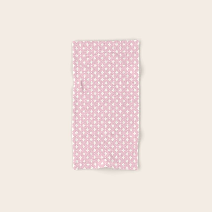 Vintage Stars XII Blush Pink Bath Towel Gallery Image 1