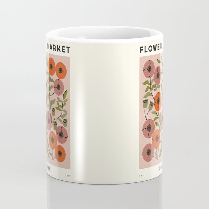 Flower Market No. 2 Coffee Mug Gallery Image 4