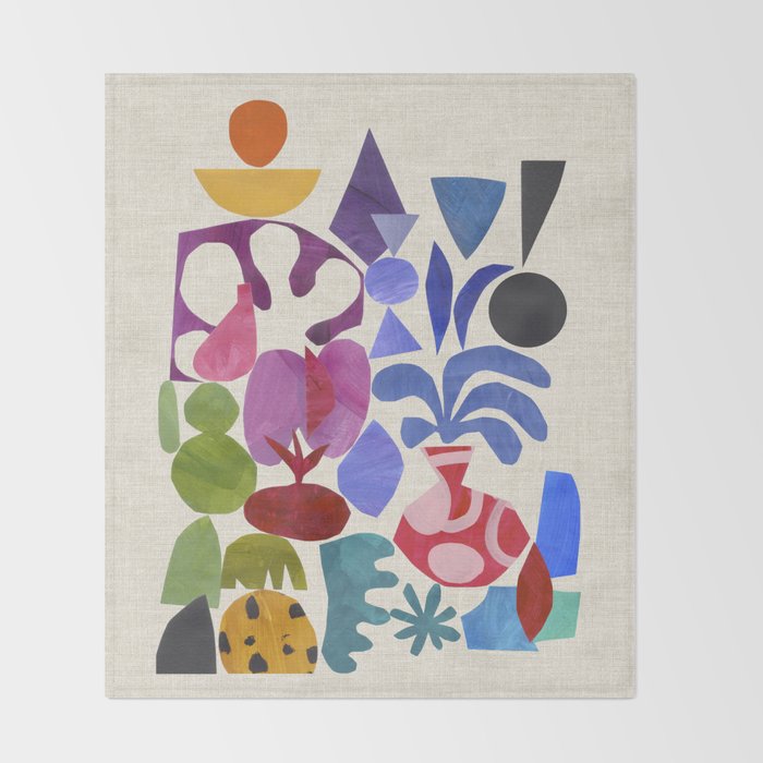My Pomegranate Throw Blanket Gallery Image 2