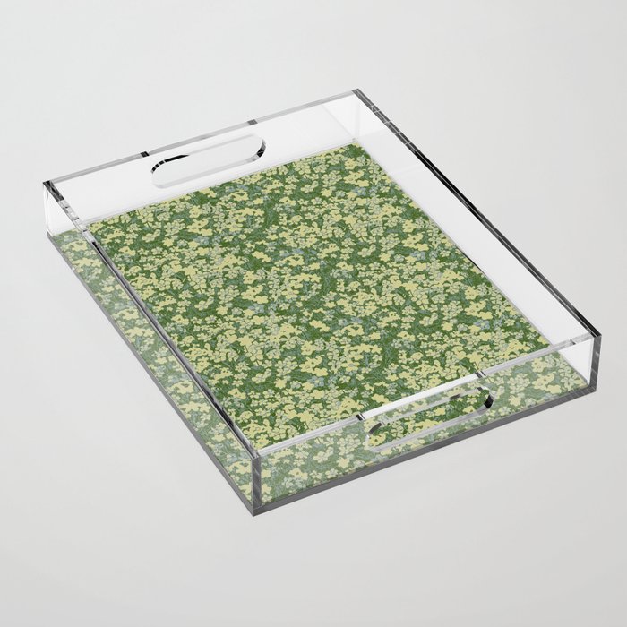 Nostalgia (Green-Blue) Acrylic Tray Gallery Image 1