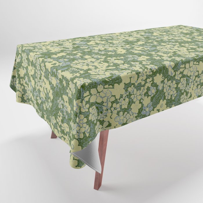 Nostalgia (Green-Blue) Tablecloth Gallery Image 1
