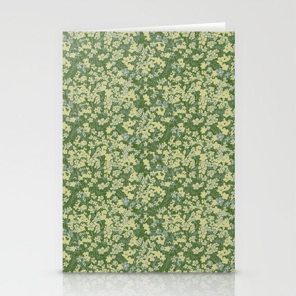 Nostalgia (Green-Blue) Stationery Card Gallery Image 1