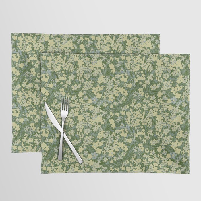 Nostalgia (Green-Blue) Placemat Gallery Image 1