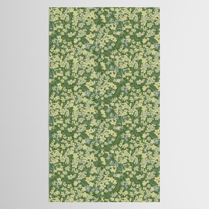 Nostalgia (Green-Blue) Tablecloth Gallery Image 2