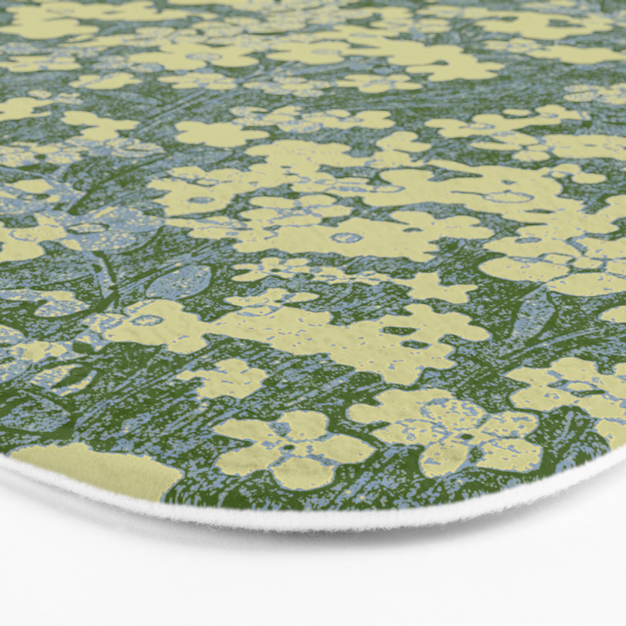 Nostalgia (Green-Blue) Bath Mat Gallery Image 3