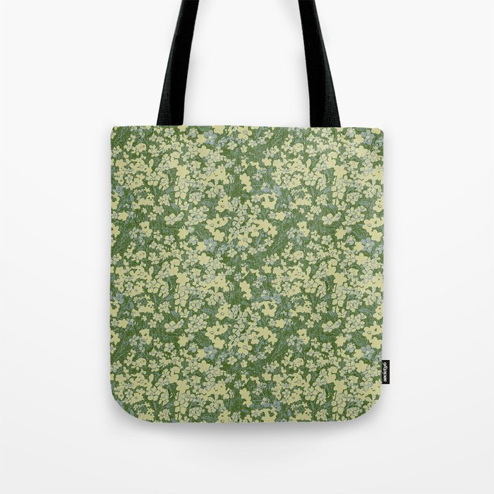 Nostalgia (Green-Blue) Tote Bag Gallery Image 1