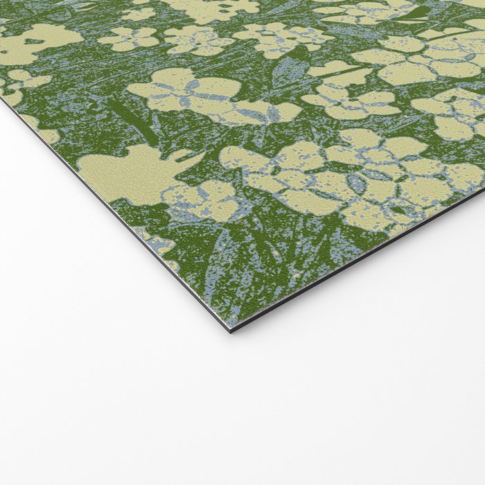 Nostalgia (Green-Blue) Welcome Mat Gallery Image 2