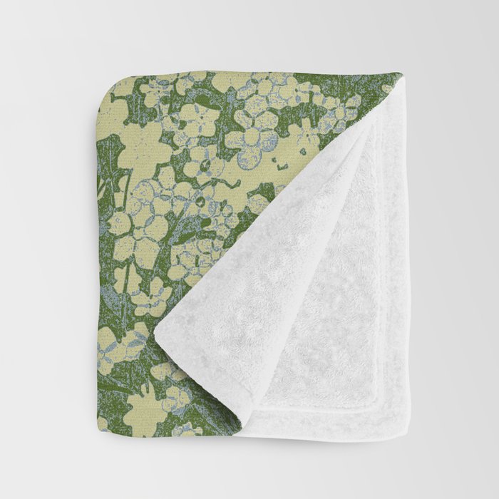 Nostalgia (Green-Blue) Throw Blanket Gallery Image 3