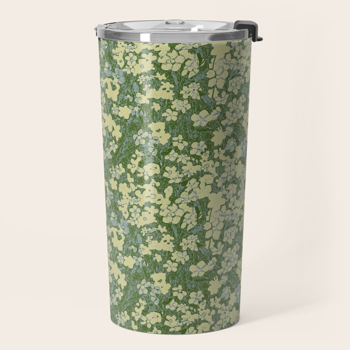 Nostalgia (Green-Blue) Travel Mug Gallery Image 2
