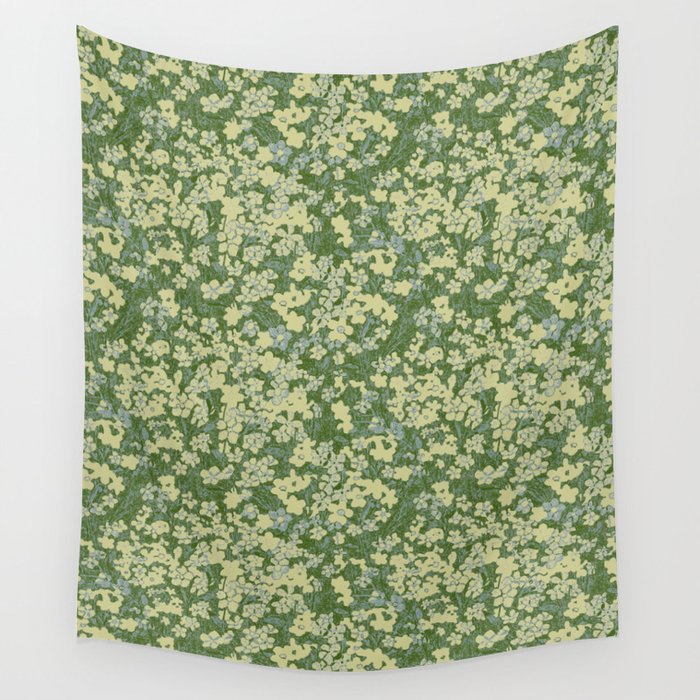 Nostalgia (Green-Blue) Wall Tapestry Gallery Image 4