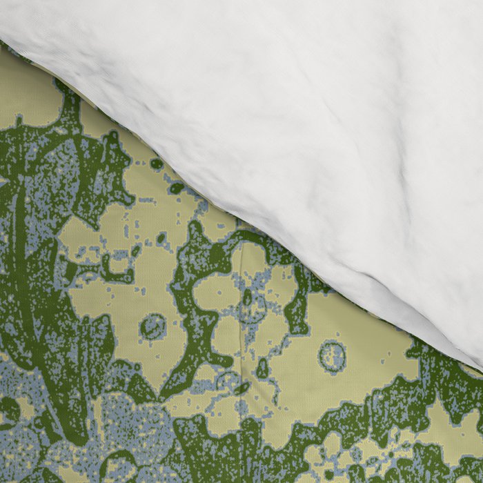 Nostalgia (Green-Blue) Comforter Gallery Image 4