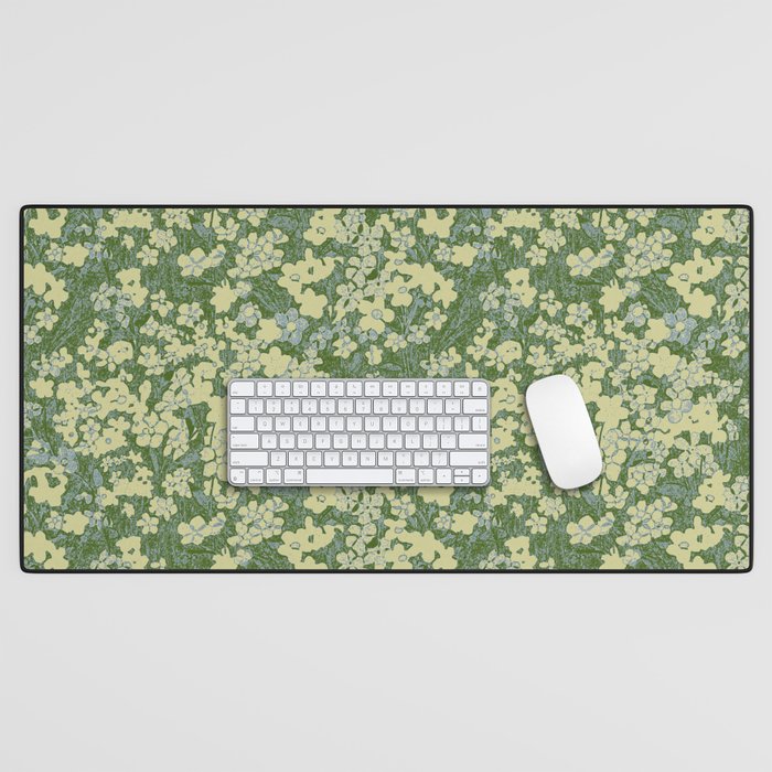 Nostalgia (Green-Blue) Desk Mat Gallery Image 1