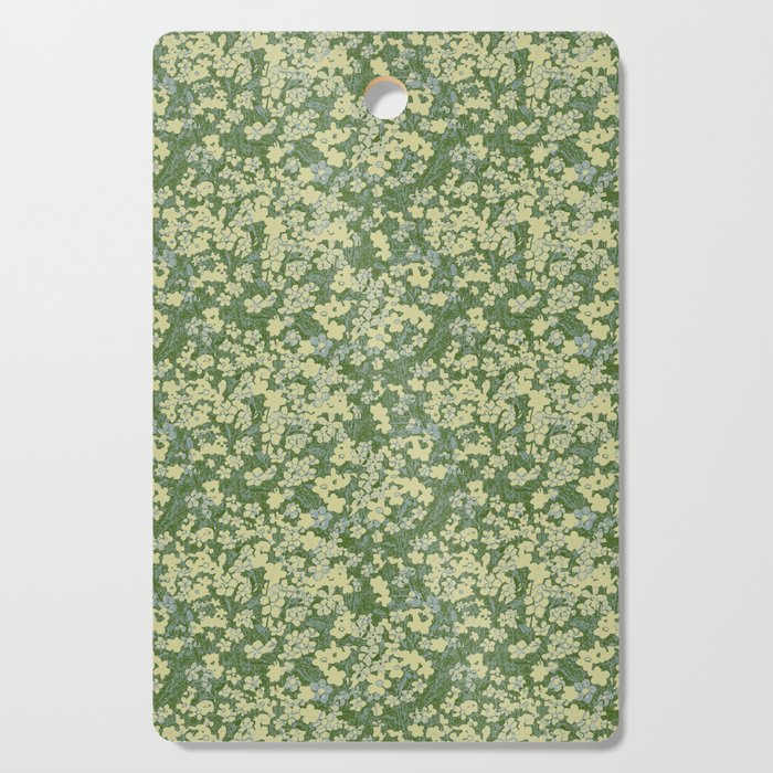 Nostalgia (Green-Blue) Cutting Board Gallery Image 1