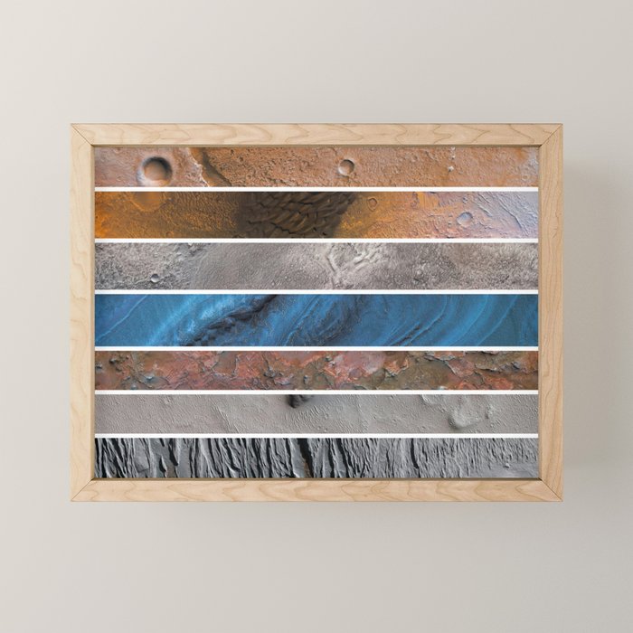The surface of Mars Mini Art Print Gallery Image 1