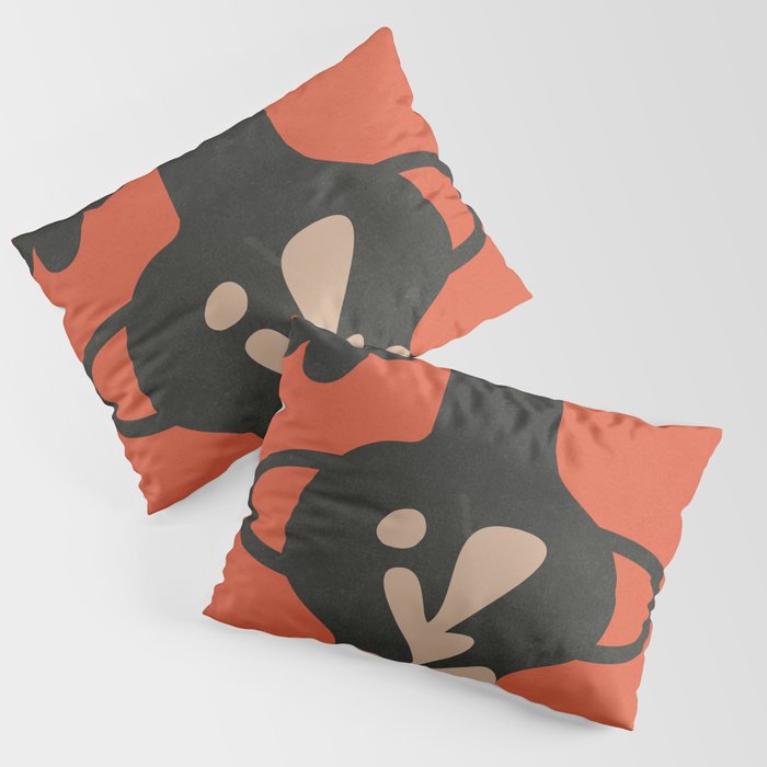 Floral Silhouette 5 Pillow Sham Gallery Image 3