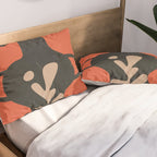 Floral Silhouette 5 Pillow Sham Gallery Image 2