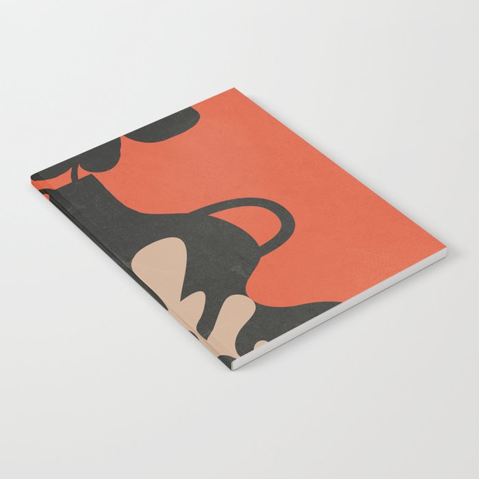 Floral Silhouette 5 Notebook Gallery Image 1