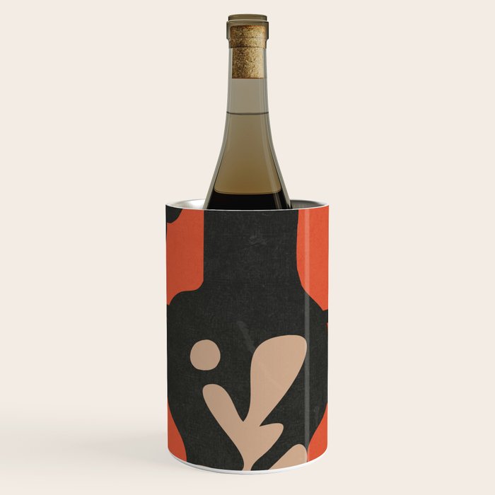 Floral Silhouette 5 Wine Chiller Gallery Image 1