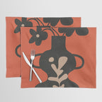 Floral Silhouette 5 Placemat Gallery Image 1