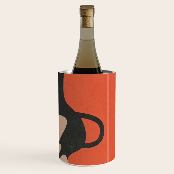 Floral Silhouette 5 Wine Chiller Gallery Image 3