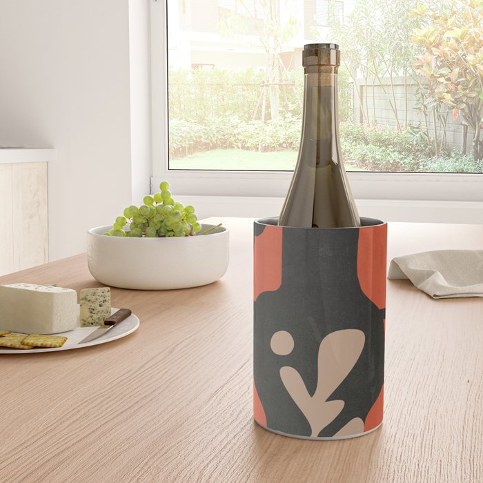 Floral Silhouette 5 Wine Chiller Gallery Image 4