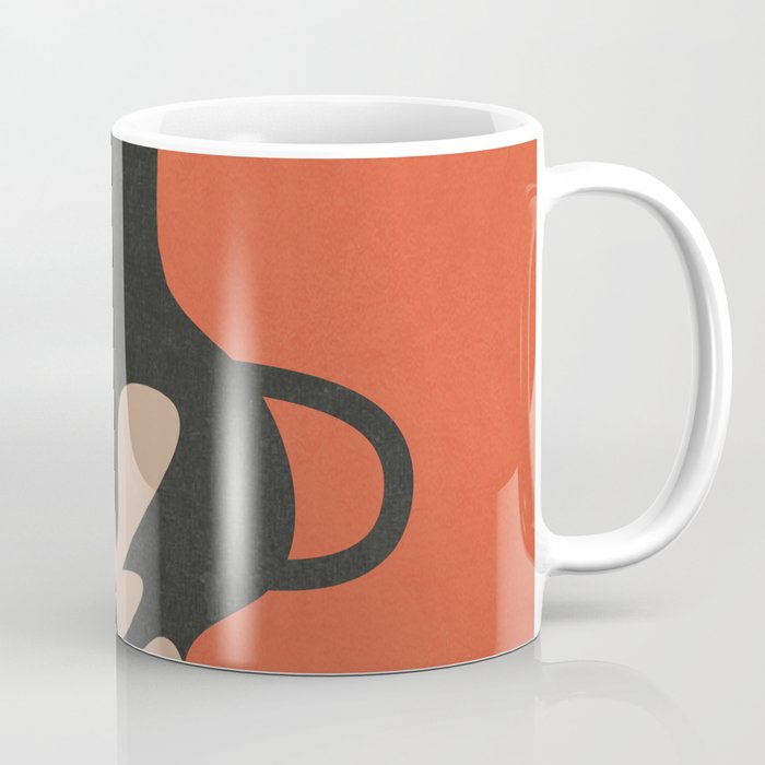 Floral Silhouette 5 Coffee Mug Gallery Image 1