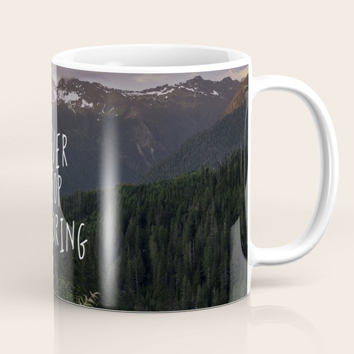 Never Stop Exploring - Nature Photography Coffee Mug Gallery Image 1