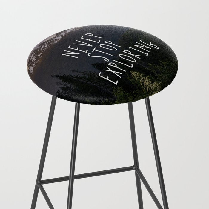 Never Stop Exploring - Nature Photography Stool Gallery Image 2