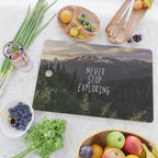 Never Stop Exploring - Nature Photography Cutting Board Gallery Image 2