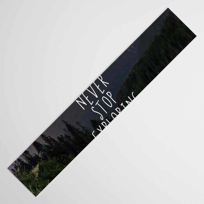 Never Stop Exploring - Nature Photography Table Runner Gallery Image 3