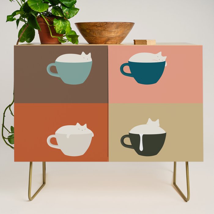 Catpuccino 2x2 Credenza Gallery Image 1