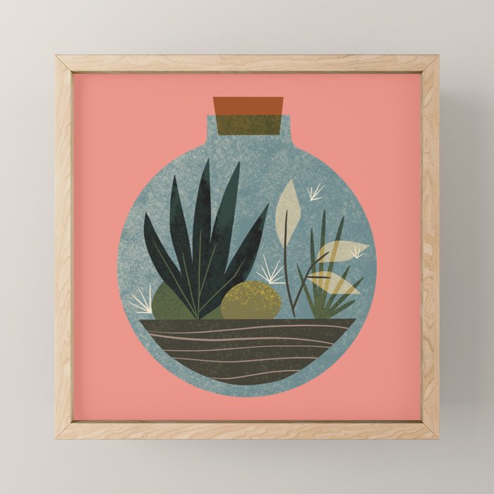 Terrarium No. 1 Mini Art Print Gallery Image 1