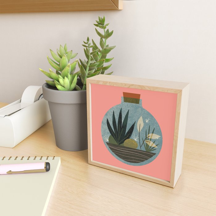 Terrarium No. 1 Mini Art Print Gallery Image 2
