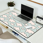 Cloud Print Desk Mat Gallery Image 2