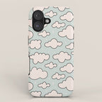 Cloud Print iPhone Case Gallery Image 1